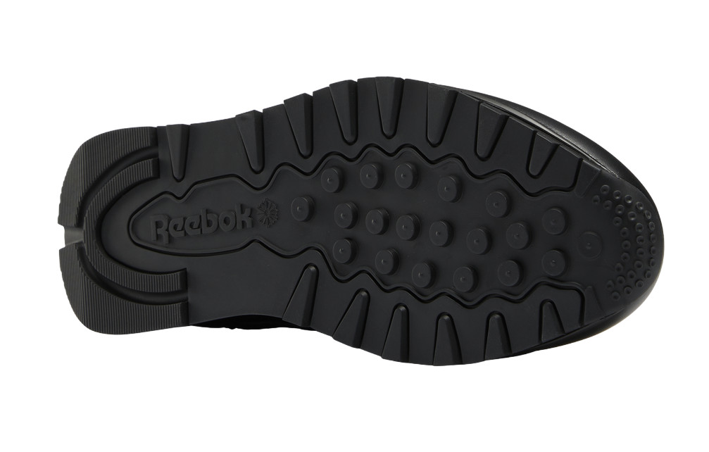 REEBOK MENS BLACK SNEAKER 100046160 CLASSIC LEATHER CLIP GX9728