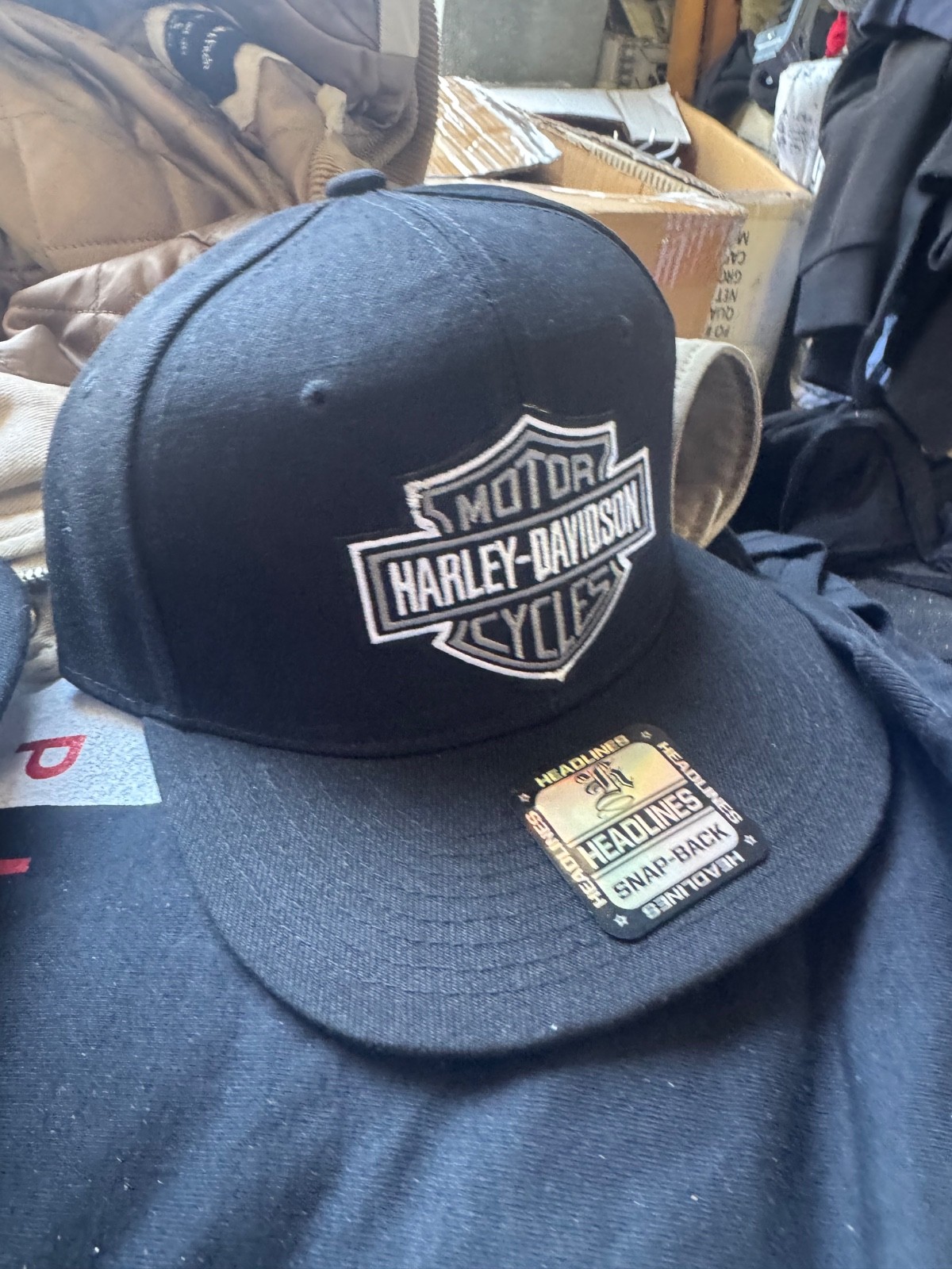 Harley-Davidson SnapBack embroidered logo *NWT* Best Seller – new color