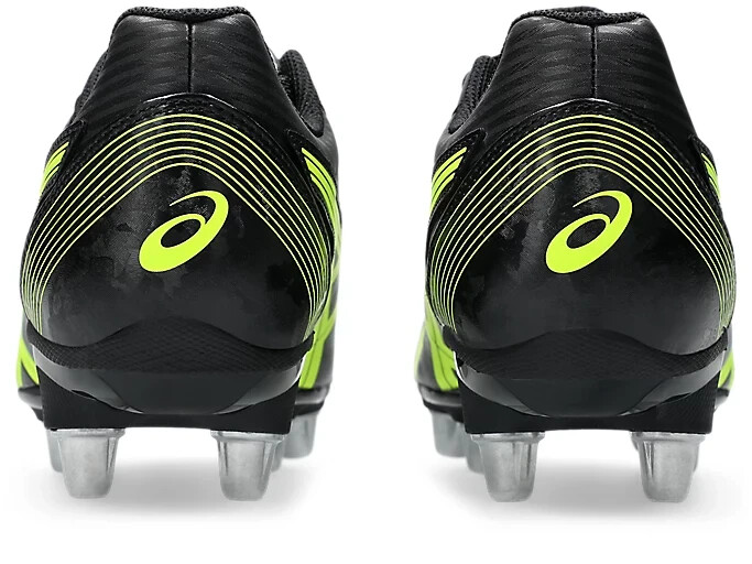 ASICS Rugby Cleats LETHAL TACKLE WIDE 1111A263.001 Black/Safety Yellow 2025 NEW!