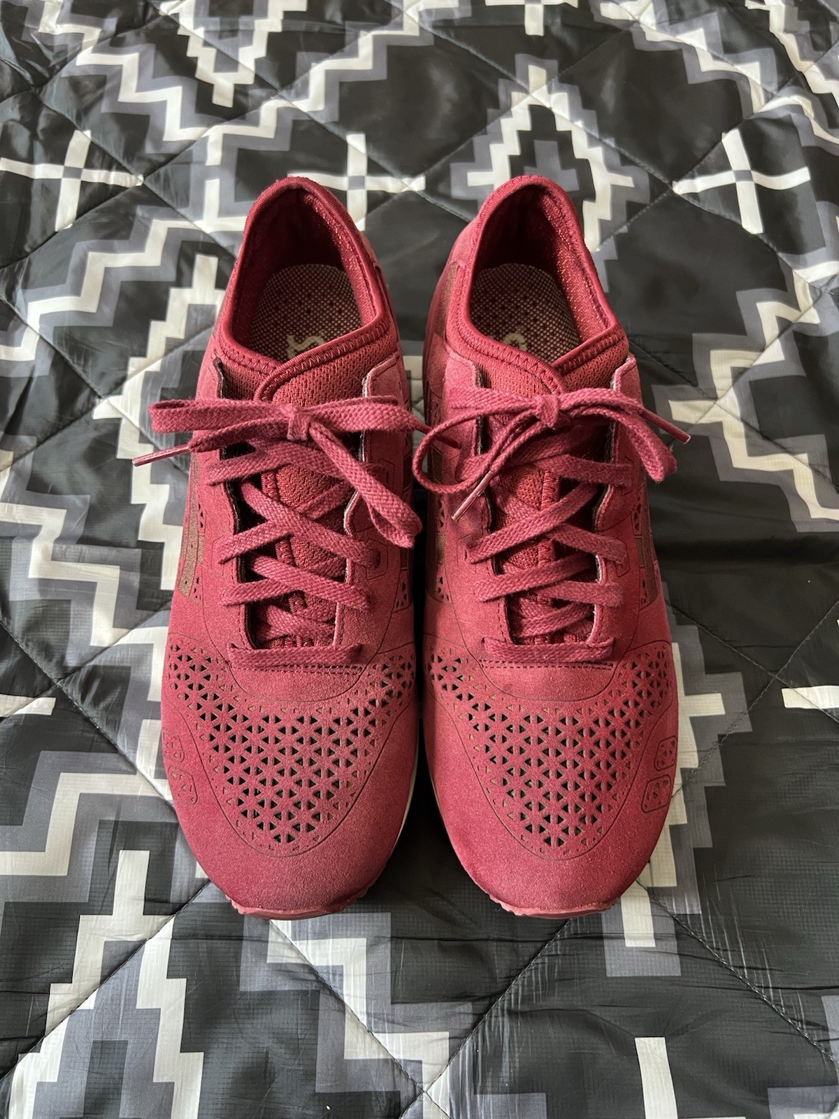 ASICS Gel-Lyte III EVO Laser Cut Burgundy Laser Pack H5E3L-2525 Men’s Size 9.5