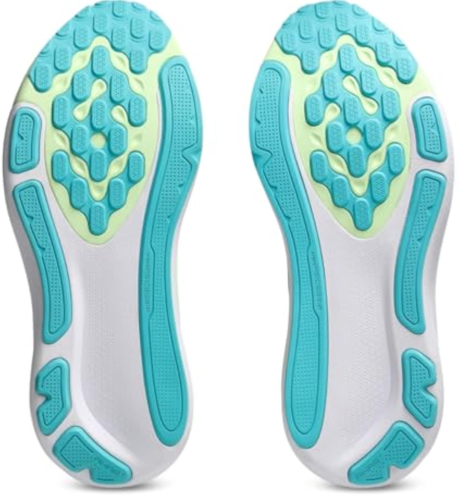 ASICS, Men’s, Gel-Kayano 33, White/Energy Aqua, 12, Wide – White/Energy Aqua – 1