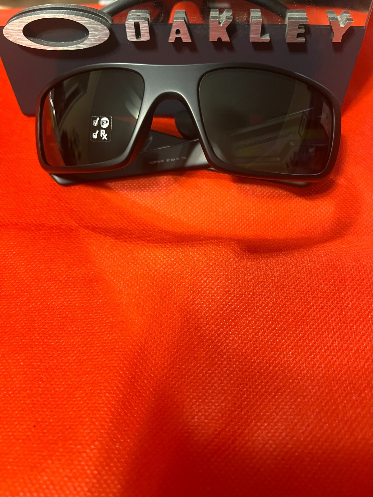 OAKLEY Crankshaft POLARIZED Sunglasses Black Iridium NEW OO9239-06