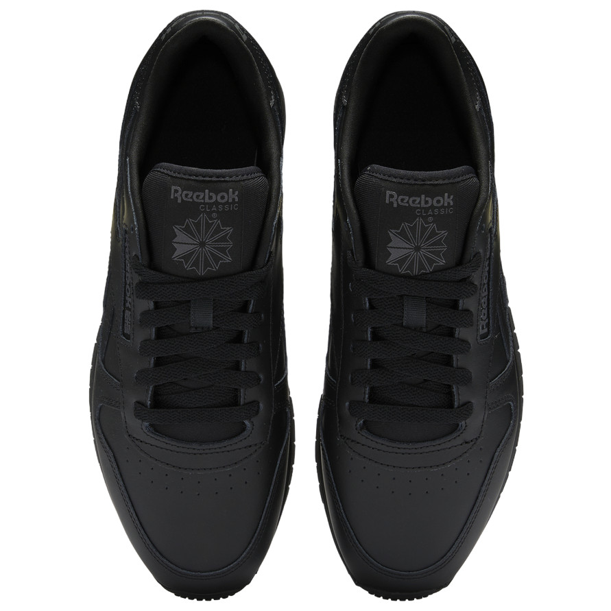 REEBOK MENS BLACK SNEAKER 100046160 CLASSIC LEATHER CLIP GX9728